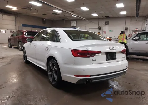 2017 Audi A4 2.0T Premium z USA, uszkodzony, nr VIN WAUENAF41HN037254